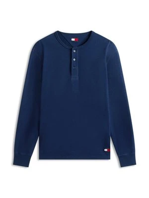 Bluzka z długim rękawem Tommy Jeans granatowy