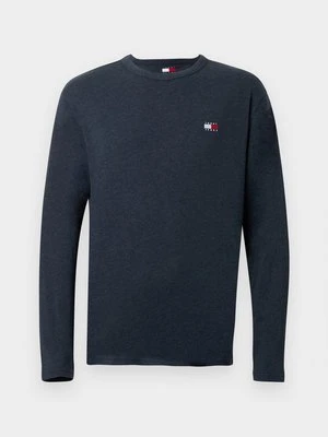 Bluzka z długim rękawem Tommy Jeans granatowy