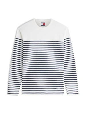 Bluzka z długim rękawem Tommy Jeans biały