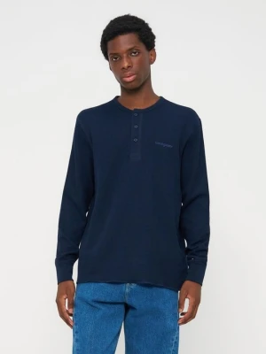Bluzka z długim rękawem Tommy Jeans granatowy