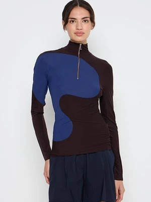 Bluzka z długim rękawem TORY BURCH