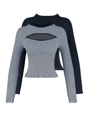 Bluzka z długim rękawem Trendyol