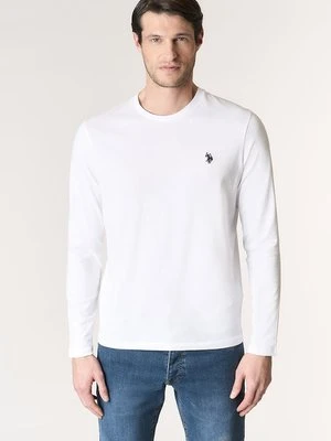 Bluzka z długim rękawem U.S. POLO ASSN. biały