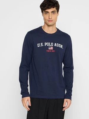 Bluzka z długim rękawem U.S. POLO ASSN. granatowy