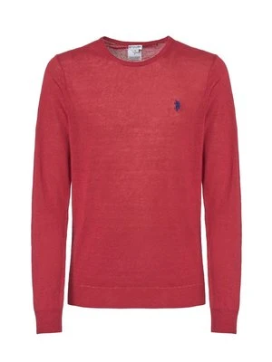 Bluzka z długim rękawem U.S. POLO ASSN. czerwony