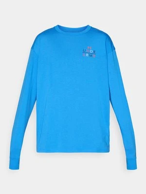Bluzka z długim rękawem Under Armour niebieski