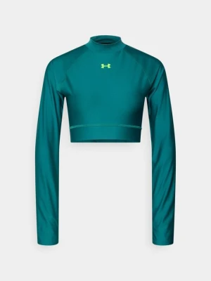 Bluzka z długim rękawem Under Armour ciemnozielony