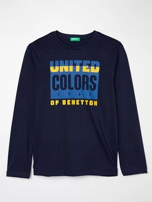 Bluzka z długim rękawem United Colors of Benetton