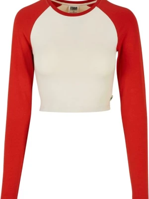 Bluzka z długim rękawem Urban Classics biały