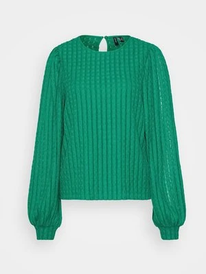 Bluzka z długim rękawem Vero Moda zielony