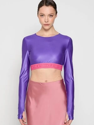 Bluzka z długim rękawem Versace Jeans Couture