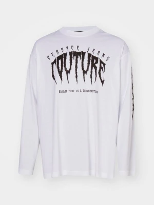 Bluzka z długim rękawem Versace Jeans Couture biały