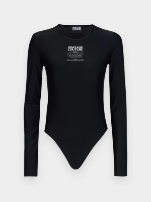 Bluzka z długim rękawem Versace Jeans Couture czarny