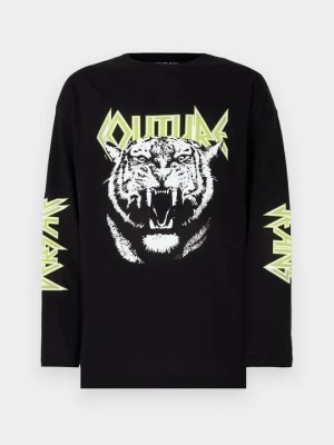Bluzka z długim rękawem Versace Jeans Couture czarny