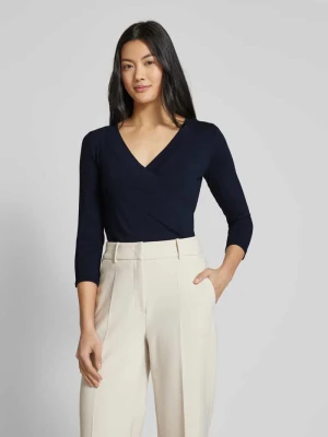Zdjęcie produktu Bluzka z długim rękawem w stylu kopertowym model ‘ALAYJA’ Lauren Ralph Lauren