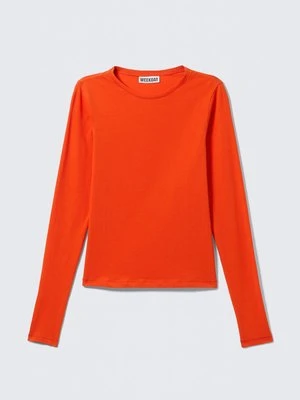 Bluzka z długim rękawem Weekday