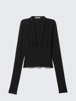 Bluzka z długim rękawem Weekday