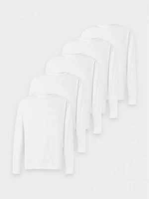 Bluzka z długim rękawem YOURTURN By Zalando biały