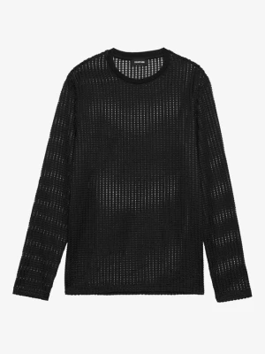 Bluzka z długim rękawem YOURTURN By Zalando czarny