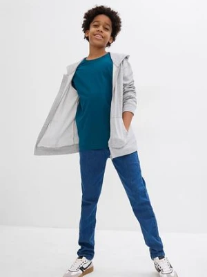 Bluzka z długim rękawem z bawełną organiczną (3 szt.) bonprix