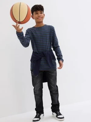 Bluzka z długim rękawem z czystej bawełny organicznej (2 szt.) bonprix