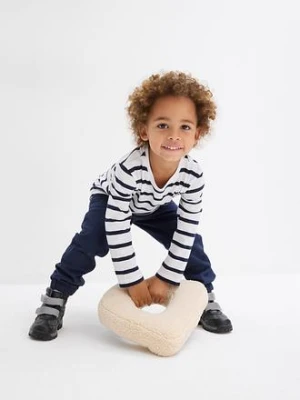 Bluzka z długim rękawem, z czystej bawełny organicznej (2 szt.) bonprix