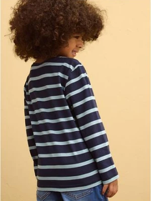 Bluzka z długim rękawem, z czystej bawełny organicznej (2 szt.) bonprix