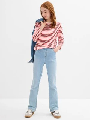 Bluzka z długim rękawem z czystej bawełny organicznej (3 szt.) bonprix