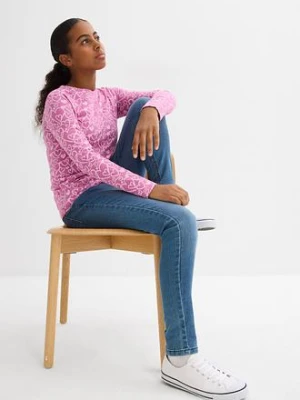 Bluzka z długim rękawem z czystej bawełny organicznej (3 szt.) bonprix