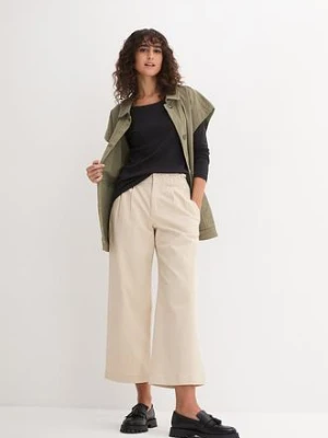 Bluzka z długim rękawem z czystej bawełny organicznej bonprix