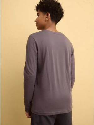 Bluzka z długim rękawem, z czystej bawełny organicznej bonprix