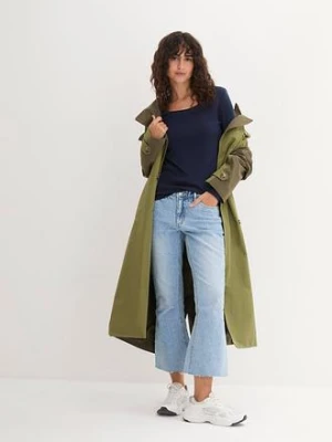 Bluzka z długim rękawem z czystej bawełny organicznej bonprix