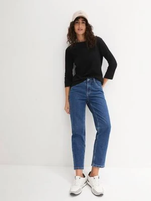 Bluzka z długim rękawem z czystej bawełny organicznej bonprix