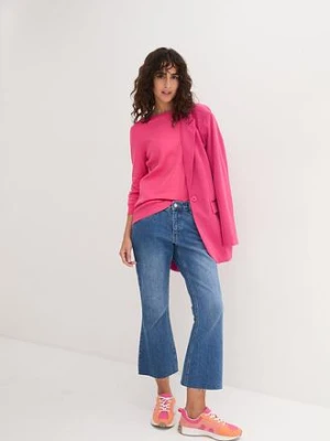 Bluzka z długim rękawem z czystej bawełny organicznej bonprix