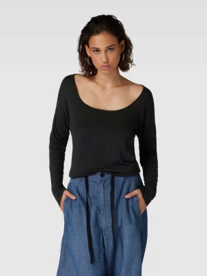 Bluzka z długim rękawem z dekoltem okrągłym Calvin Klein Underwear