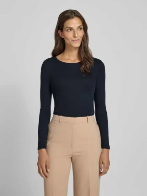 Bluzka z długim rękawem z dekoltem okrągłym Christian Berg Woman