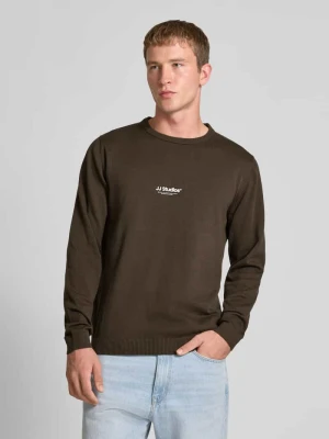 Bluzka z długim rękawem z dekoltem okrągłym jack & jones