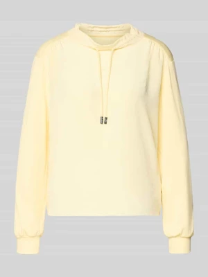 Bluzka z długim rękawem z dekoltem okrągłym Marc Cain