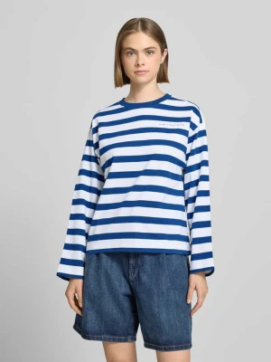 Bluzka z długim rękawem z dekoltem okrągłym Marc O'Polo DENIM