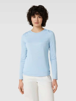 Bluzka z długim rękawem z dekoltem okrągłym Oui