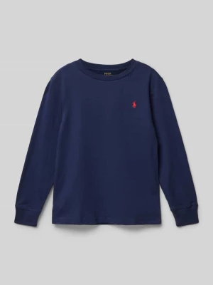 Bluzka z długim rękawem z dekoltem okrągłym Polo Ralph Lauren Kids