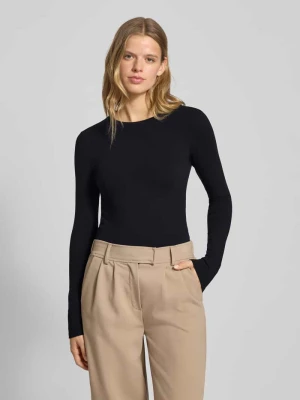 Bluzka z długim rękawem z dekoltem okrągłym Review