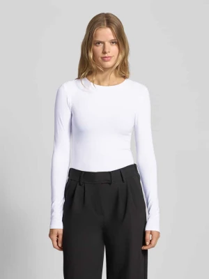 Bluzka z długim rękawem z dekoltem okrągłym Review