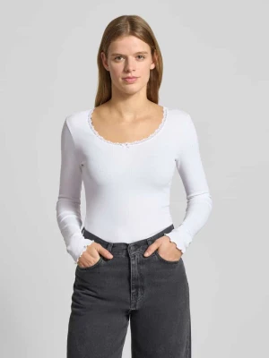Bluzka z długim rękawem z dekoltem okrągłym Review