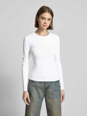 Bluzka z długim rękawem z dekoltem okrągłym Review