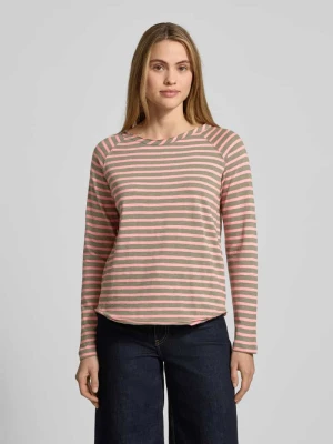 Bluzka z długim rękawem z dekoltem okrągłym Smith and Soul