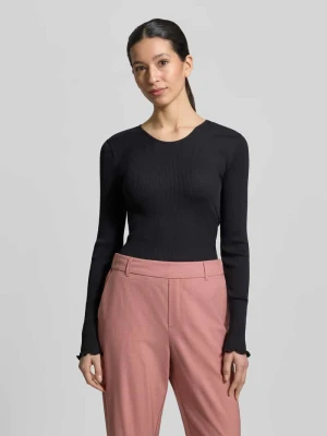 Bluzka z długim rękawem z dodatkiem jedwabiu Model 'Elaine' MOS MOSH