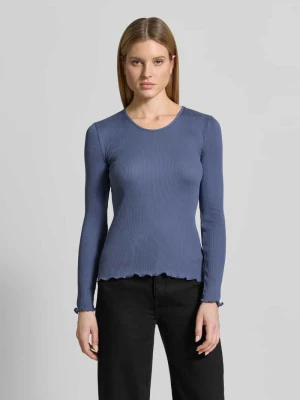 Bluzka z długim rękawem z dodatkiem jedwabiu Model 'Elaine' MOS MOSH