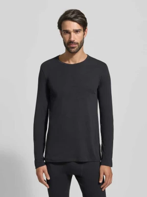 Bluzka z długim rękawem z dodatkiem streczu Schiesser