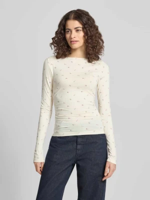 Bluzka z długim rękawem z dodatkiem wiskozy OH APRIL